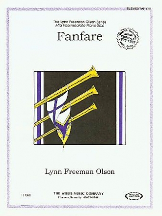 Lynn Freeman Olson Fanfare Klavier Blatt