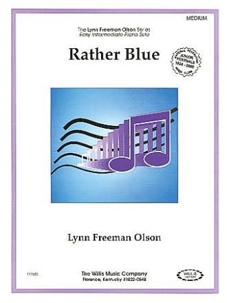 Lynn Freeman Olson Rather Blue Klavier Blatt