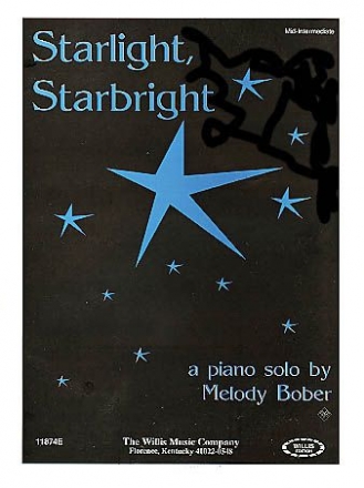 Melody Bober Starlight, Star Bright Klavier Blatt