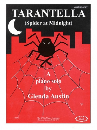 Glenda Austin Tarantella (Spider at Midnight) Klavier Blatt