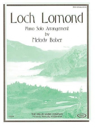 Melody Bober Loch Lomond Klavier Blatt