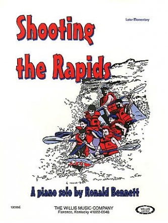 Ronald Bennett Shooting the Rapids Klavier Blatt