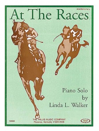 Linda Longino Walker At the Races Klavier Blatt