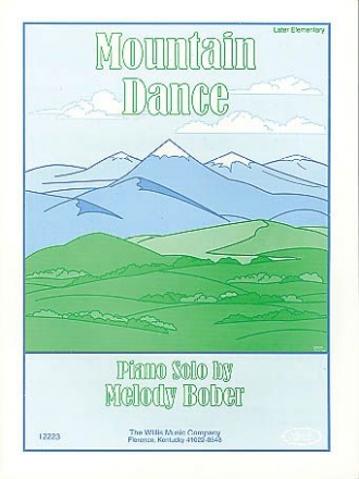 Melody Bober Mountain Dance Klavier Blatt