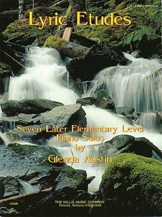 Glenda Austin Lyric Etudes Klavier Buch