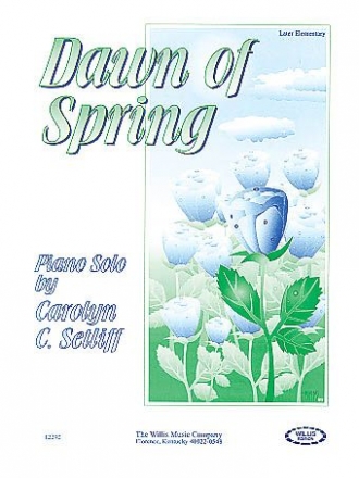 Carolyn C. Setliff Dawn of Spring Klavier Blatt