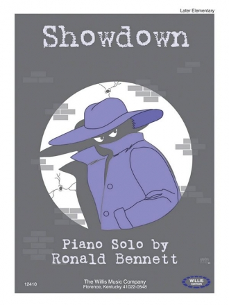 Ronald Bennett Showdown Klavier Blatt