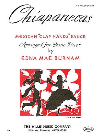 Chiapanecas (Mexican Clap Hands Dance) Klavier Blatt