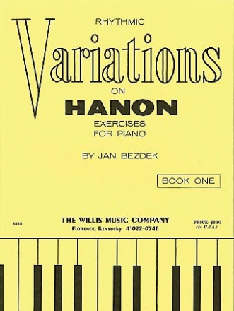 Rhythmic Variations - Hanon, Book 1 Klavier Buch