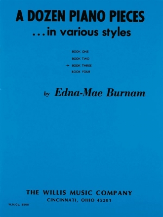 Edna-Mae Burnam A Dozen Piano Pieces Klavier Buch