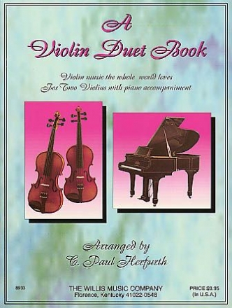 A Violin Duet Book 2 Violins an Piano Buch