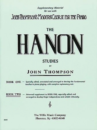 The Hanon Studies Vol. 2 for piano