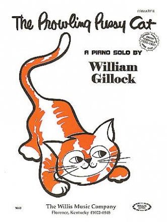 William Gillock Prowling Pussycat Klavier Blatt