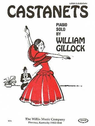 William Gillock Castanets Klavier Blatt