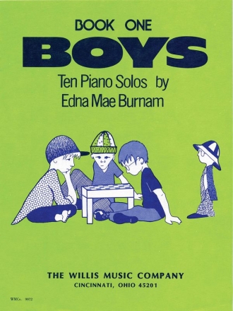 Edna-Mae Burnam Boys - Book 1 Klavier Blatt