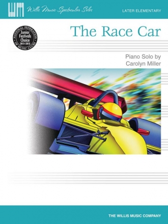 Carolyn Miller The Race Car Klavier Blatt