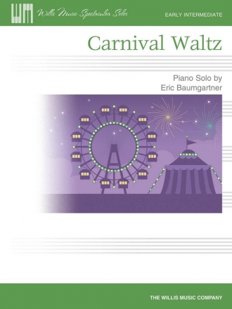 Eric Baumgartner Carnival Waltz Klavier Blatt