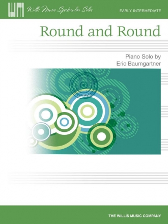 Eric Baumgartner Round and Round Klavier Blatt