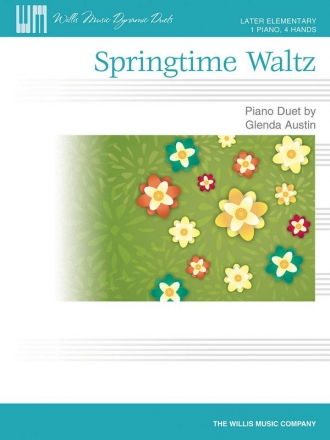 Glenda Austin Springtime Waltz Klavier Blatt