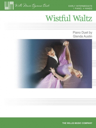 Glenda Austin Wistful Waltz Piano 4 Hands Blatt