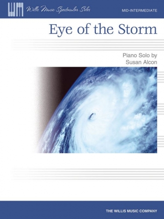 Susan Alcon Eye of the Storm Klavier Blatt