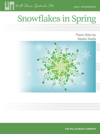 Naoko Ikeda Snowflakes in Spring Klavier Blatt