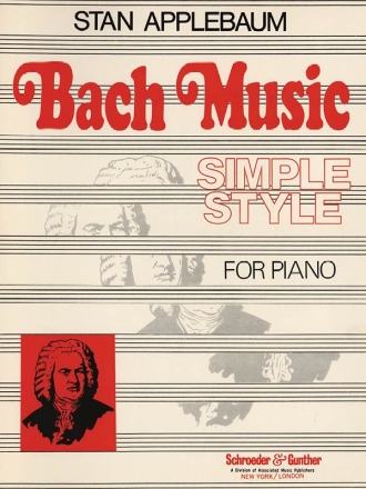 Johann Sebastian Bach, Bach Simple Style Klavier Buch