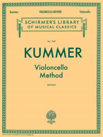 Friedrich August Kummer, Violoncello Method Cello Buch