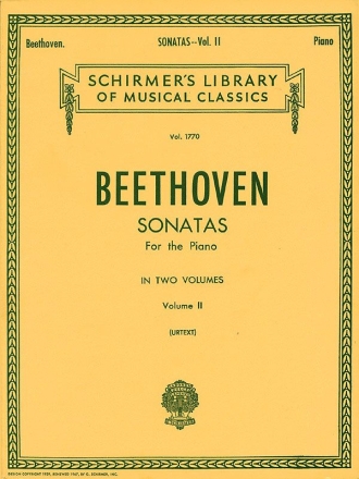 Ludwig van Beethoven, Sonatas For The Piano Volume II Klavier Buch