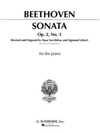 Ludwig van Beethoven, Sonata in C Major, Op. 2, No. 3 Klavier Buch