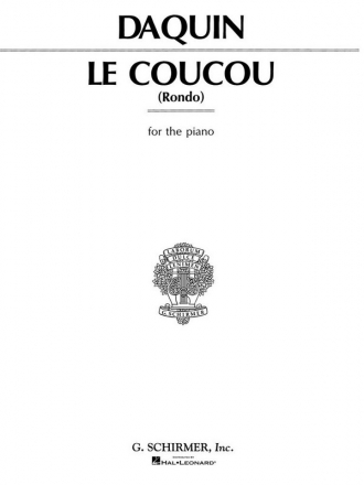 Louis-Claude Daquin, Cuckoo (Rondo) Klavier Buch