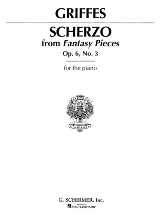 Charles Griffes, Scherzo, Op. 6, No. 3 Klavier Buch