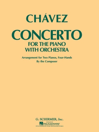 Carlos Chvez, Concerto (Revised Edition) Piano, 4 Hands Buch