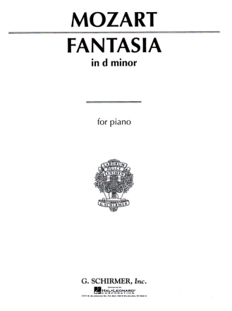 Fantasia no.1 in D Minor KV397 for piano