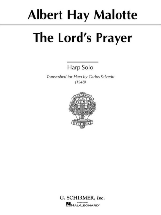 Albert H. Malotte, The Lord's Prayer (Organ One Manual) Harp Buch