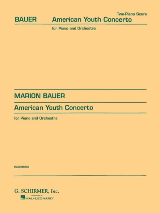 Marion Bauer, American Youth Concerto Piano, 4 Hands Buch