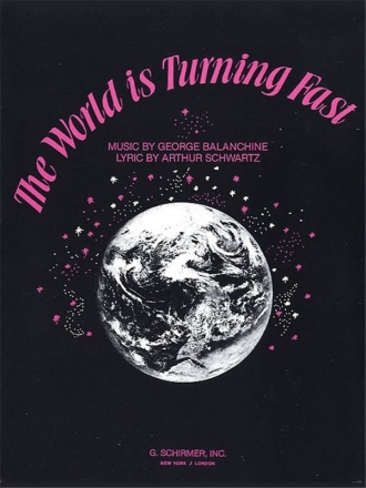 World Is Turning Fast Vocal and Piano Blatt