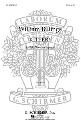 William Billings, Kittery SATB a Cappella Chorpartitur