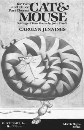 Carolyn Jennings, Cat And Mouse 3-Part Choir and Piano Chorpartitur