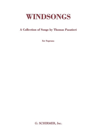 Thomas Pasatieri, Windsongs Vocal and Piano Buch