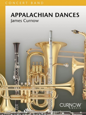 James Curnow, Appalachian Dances Concert Band Partitur + Stimmen