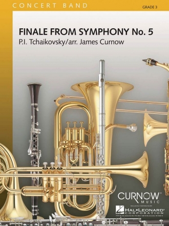 Pyotr Ilyich Tchaikovsky, Finale from Symphony No. 5 Concert Band/Harmonie Partitur + Stimmen