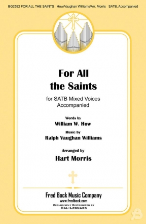 Ralph Vaughan Williams, For All the Saints SATB Chorpartitur