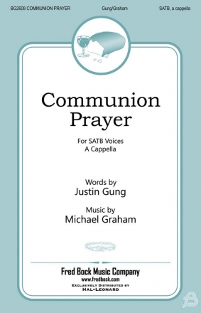 Michael Graham, Communion Prayer SATB Chorpartitur