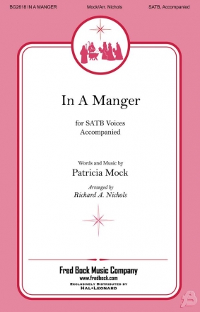 Patricia Mock, In a Manger SATB Chorpartitur