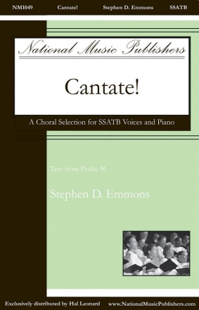 Cantate SSATB Chorpartitur