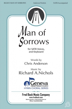 Richard Nichols, Man of Sorrows SATB Chorpartitur