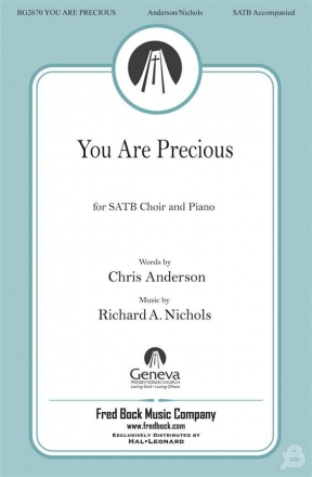 Richard Harrison, You Are Precious SATB Chorpartitur