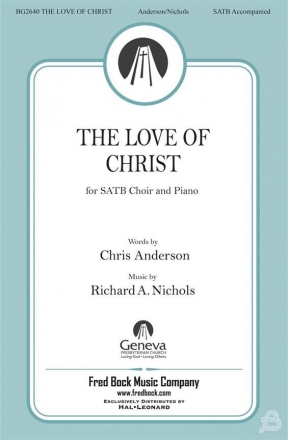 The Love of Christ SATB Chorpartitur