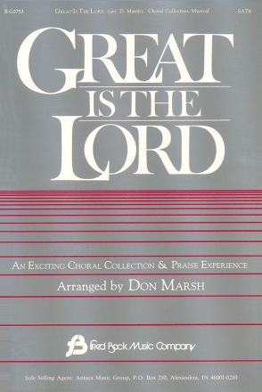 Great Is The Lord Vocal Buch